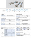 Xi lanh khí KCC dòng ACP