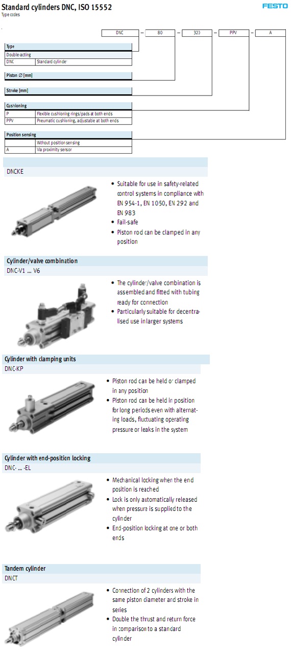 Xi lanh FESTO DNC Serial