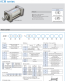 Xy lanh khí KCC ACM-NB80