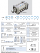 Xi lanh khí KCC dòng ACM