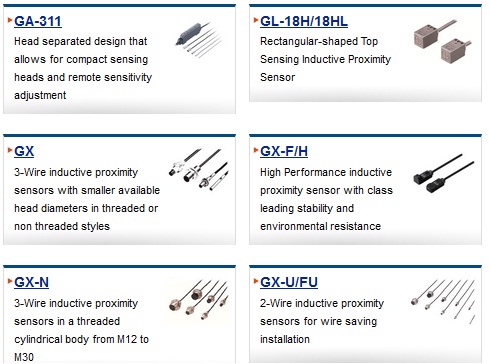 cảm biến điện từ sunx