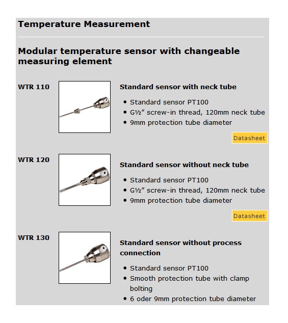 Cảm biến nhiệt độ Promesstec