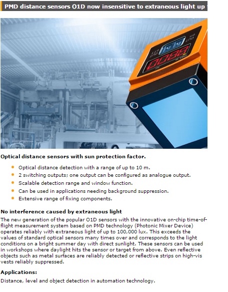 Cảm biến khoảng cách IFM