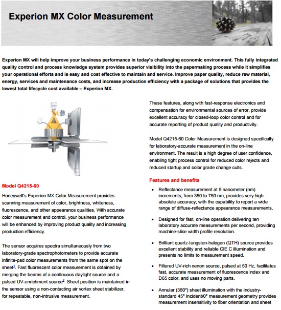 Cảm biến màu Honeywell