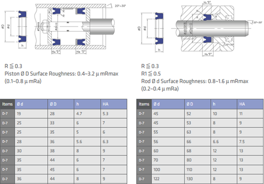 Gioăng phớt dingzing DZ D7