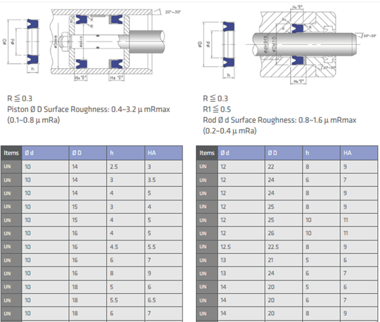 Gioăng phớt dingzing DZ UN10