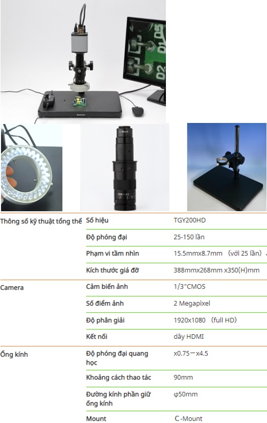 Kính hiển vi shodensha TGY200HD