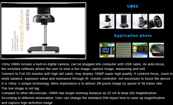Kính hiển vi VITINY UM06 DIGI Microscope