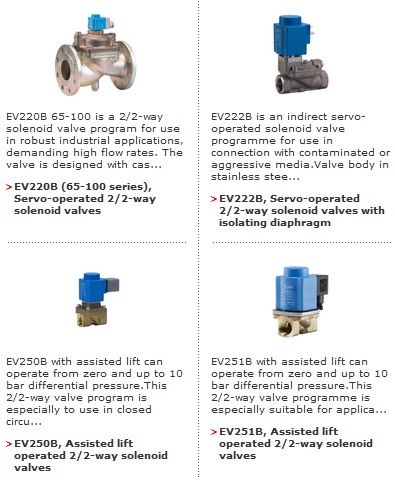 van điện từ danfoss