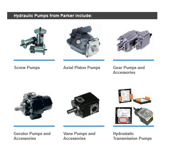 Bơm thuỷ lực Parker Gear/Vane/Gerotor