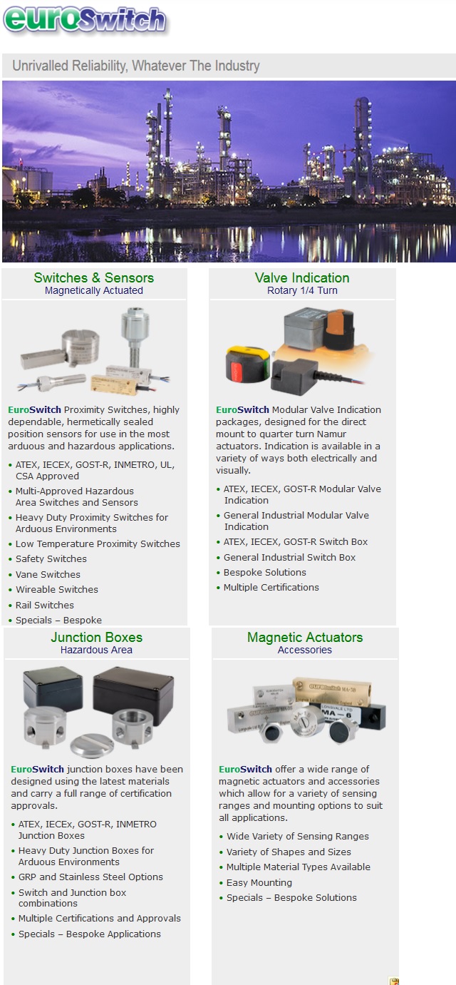 Cảm biến áp suất EUROSWITCH