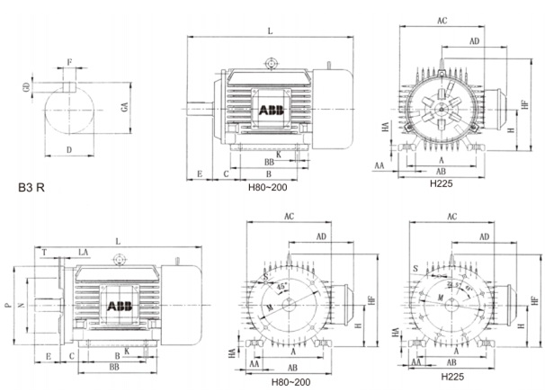 Động cơ ABB : MQAEJ