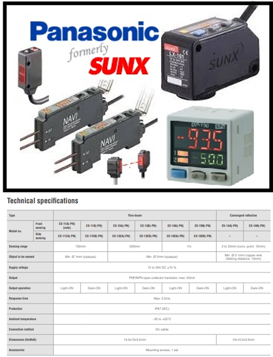 Cảm biến Sunx EX-10