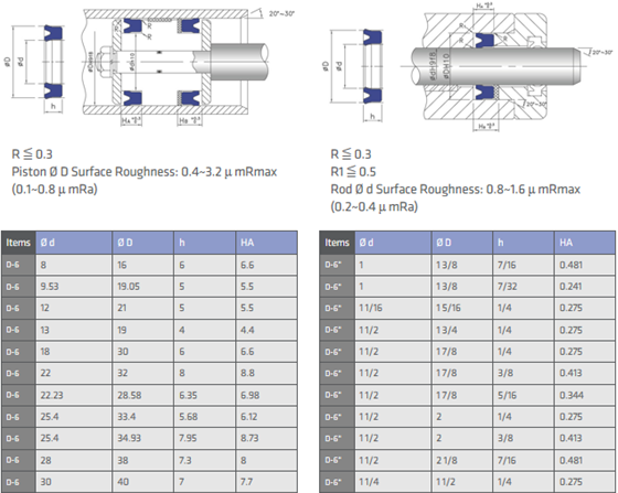Gioăng phớt dingzing DZ D6