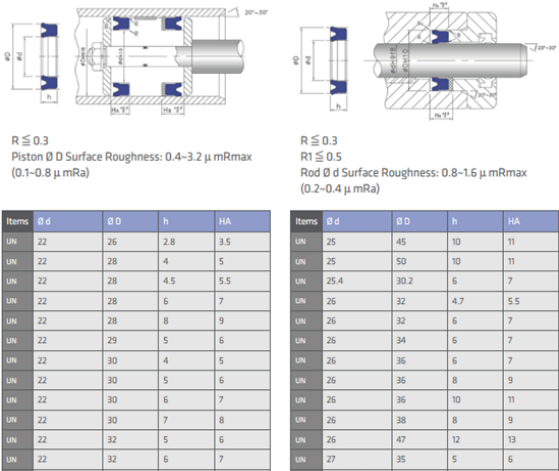 Gioăng phớt dingzing DZ UN22