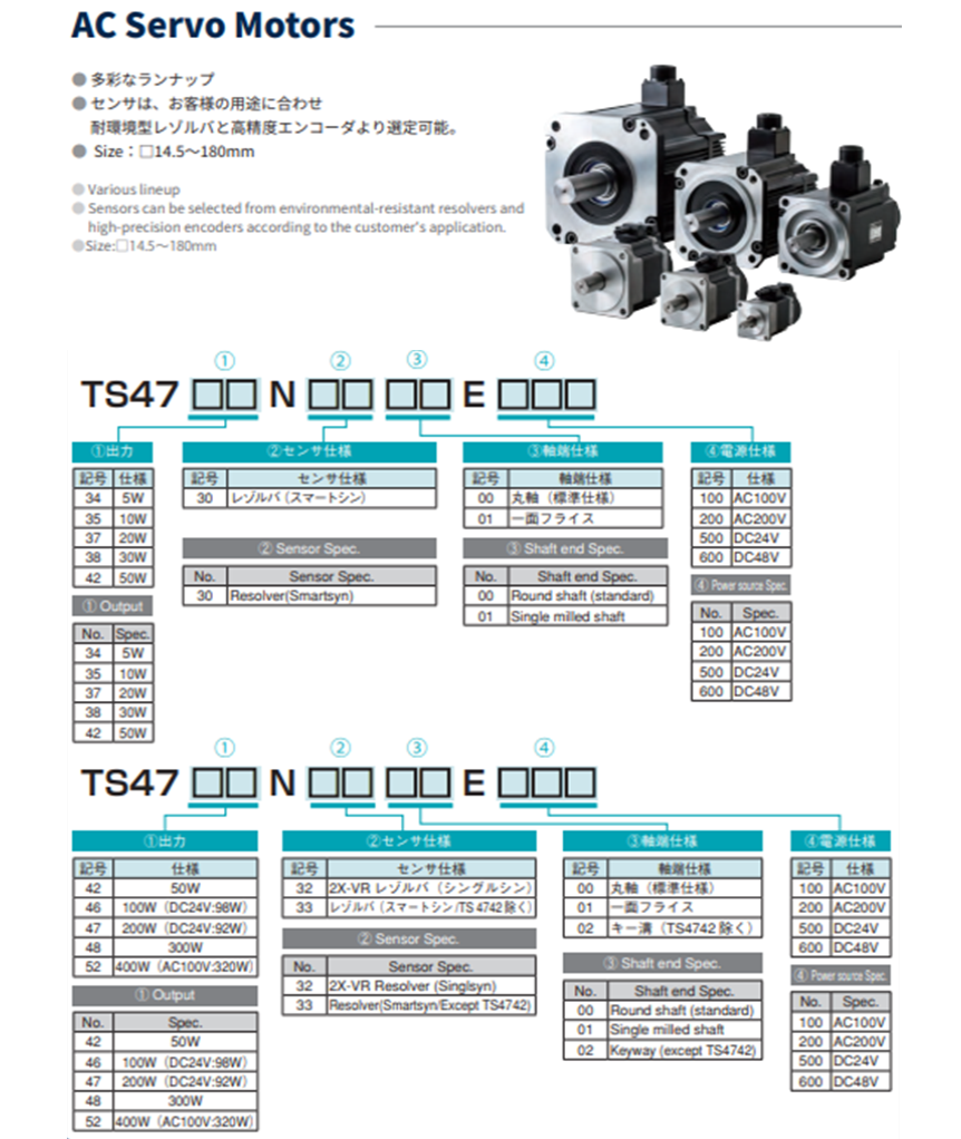 Động cơ tamagawa TS47