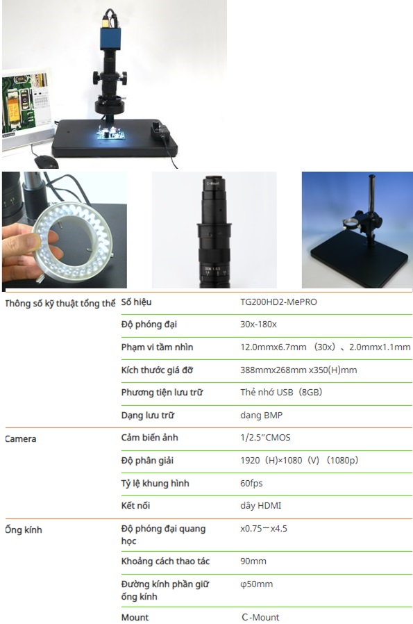 Kính hiển vi shodensha TG200HD2-MePRO