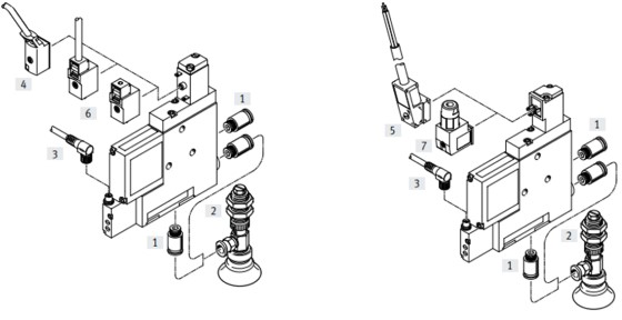 Cấu tạo van hút chân không